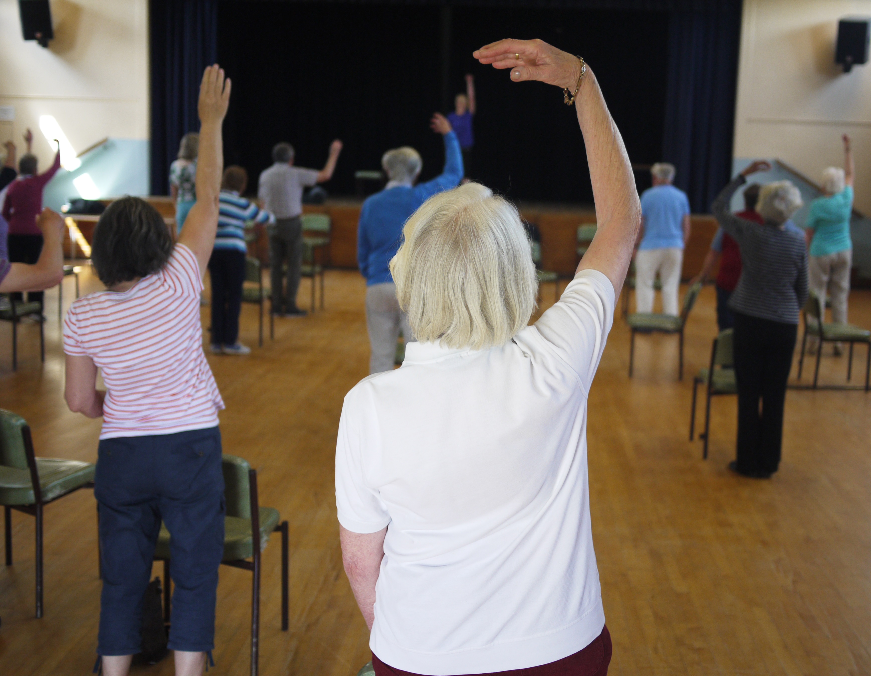 Parkinson's Dance session