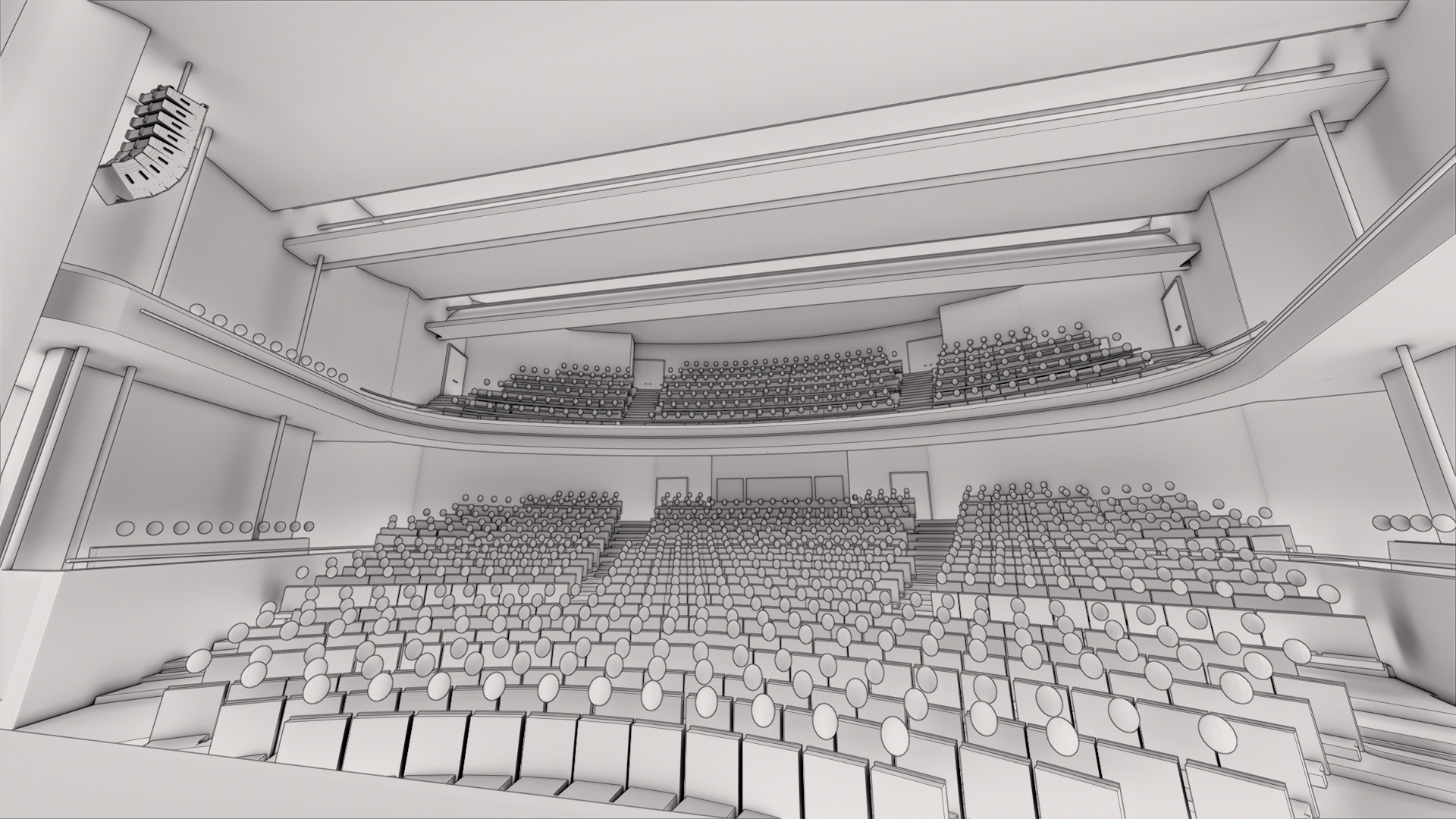 Proposed Seating for a redeveloped Octagon Theatre