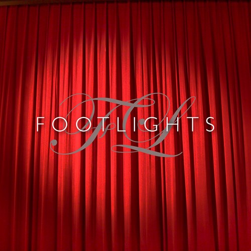 Footlights with octagon seating in background