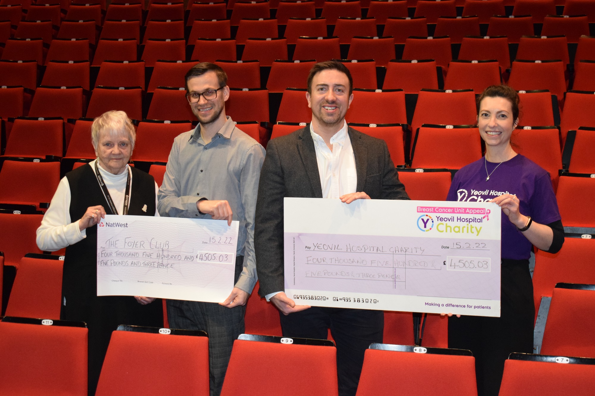 Over £9,000 raised for local charities
